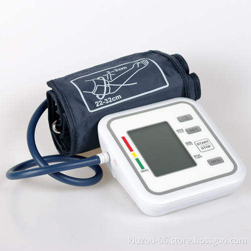 Big Screen Upper Arm Type BP Monitor Removable Battery Blood Pressure Monitor Apparatus